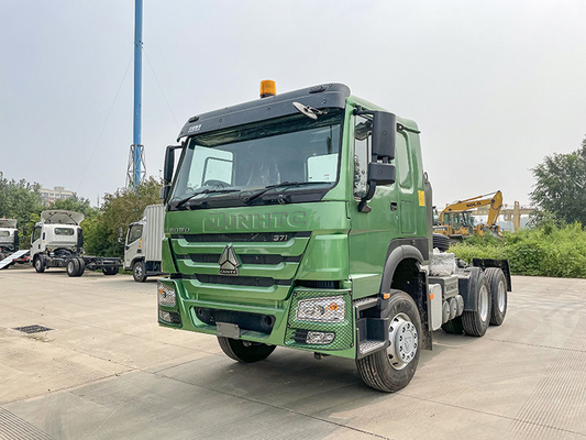 Tête 6x4 de tracteur de camion de Howo de camion de moteur de Sinotruk 420hp