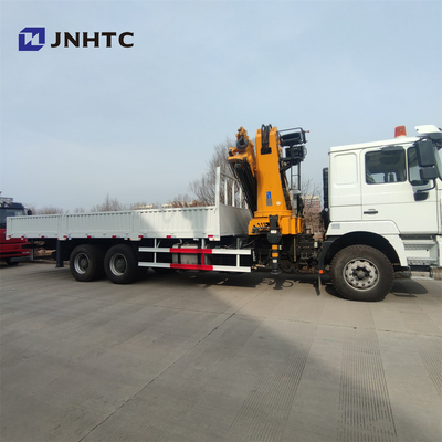 Shacman 8x4 F3000 12 tonnes de camion a monté la roue droite du bras 12 de la grue 4