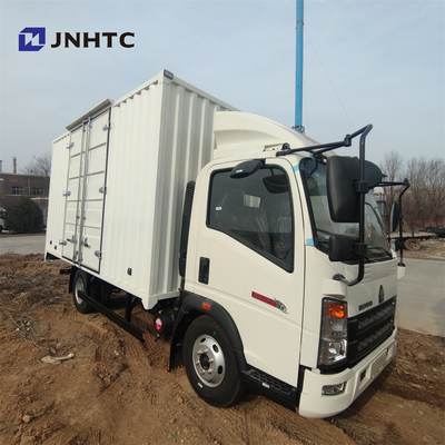 Camion Van Cargo Truck de boîte de SINOTRUK HOWO LHD 6 tonnes de 116hp