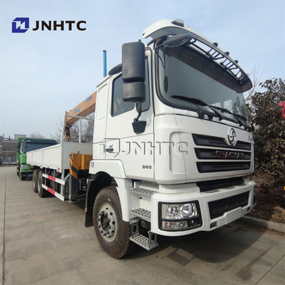 SHACMAN Lorry Truck Mounted Knuckle Boom tend le cou 10 tonnes