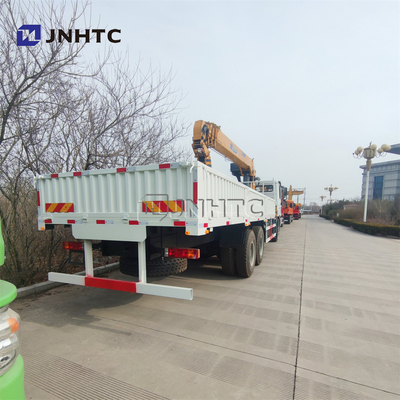 SHACMAN Lorry Truck Mounted Knuckle Boom tend le cou 10 tonnes