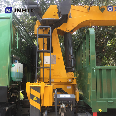 10 roues 371hp 10 Ton Straight Arm Crane Truck Sinotruk HOWO 6x4