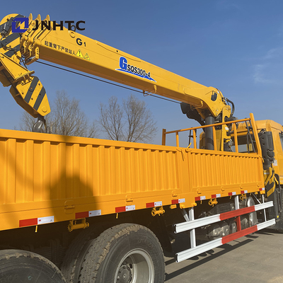 6x4 bras droit Crane Cargo Truck Mounted Shacman H3000 F3000 X3000
