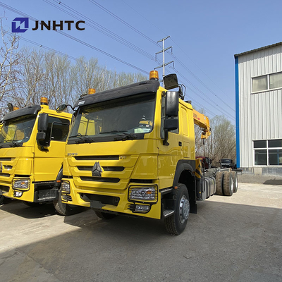 Roues 12 Ton Straight Arm de Sinotruk Crane Boom Truck 6x4 10
