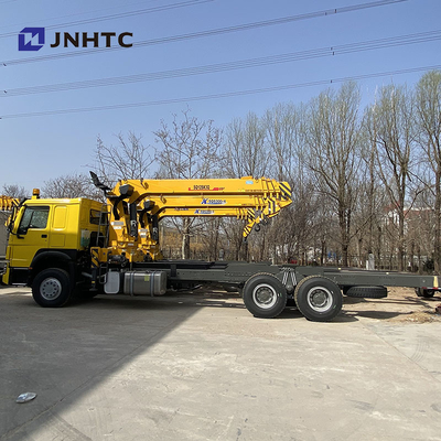 Roues 12 Ton Straight Arm de Sinotruk Crane Boom Truck 6x4 10