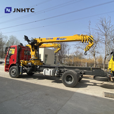 Roue Crane Boom Truck With d'entraînement de FAW 4X2 6 - 10 tonnes
