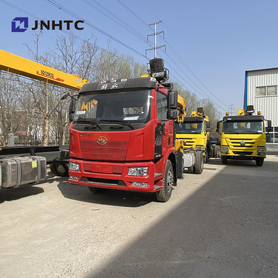 Roue Crane Boom Truck With d'entraînement de FAW 4X2 6 - 10 tonnes