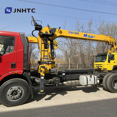 Roue Crane Boom Truck With d'entraînement de FAW 4X2 6 - 10 tonnes