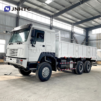 Porte de Dropside de plat de colonne de camion de cargaison d'entraînement de HOWO 371HP 6X6 4x4