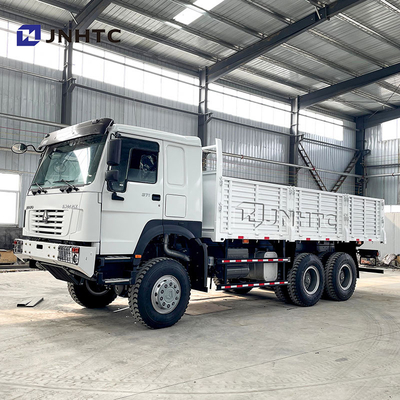 Porte de Dropside de plat de colonne de camion de cargaison d'entraînement de HOWO 371HP 6X6 4x4