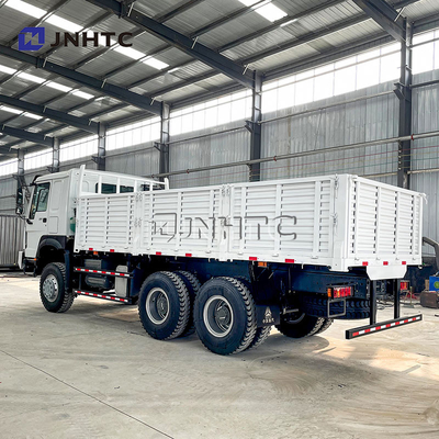 Porte de Dropside de plat de colonne de camion de cargaison d'entraînement de HOWO 371HP 6X6 4x4
