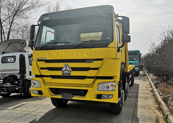 Roue 12 420hp électrique de camion résistant de cargaison de Sinotruk Howo 8x4