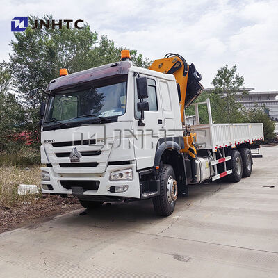 HOWO 6x4 400CV Camion de fret avec grue monté sur camion de 14T pour l'Afrique